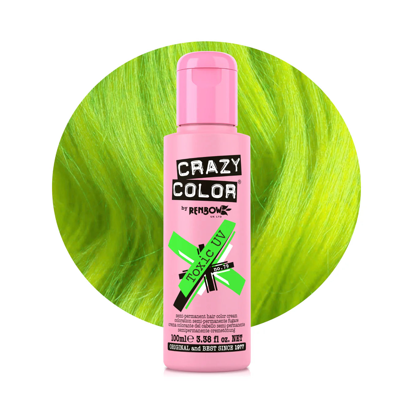 Crazy Color Toxic UV No.79 barva na vlasy 100 ml