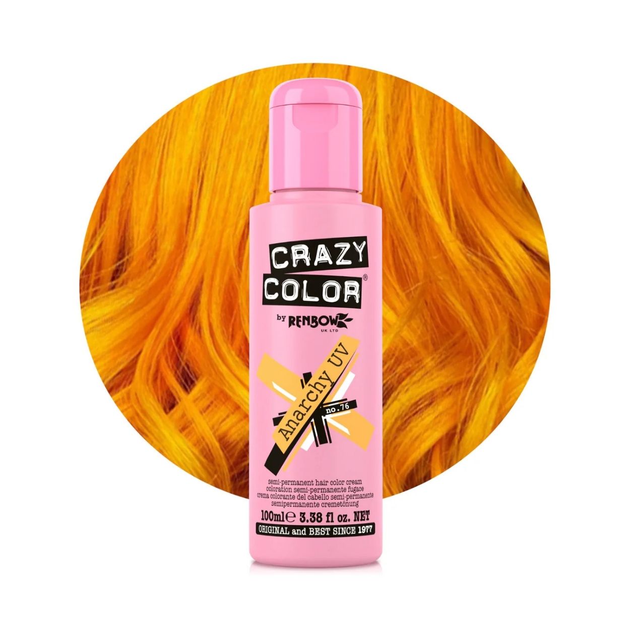 Crazy Color Anarchy UV No.76 barva na vlasy 100 ml