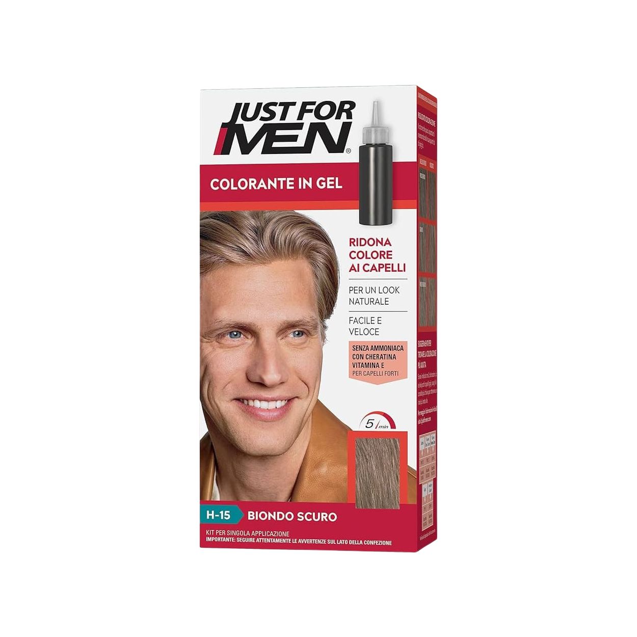 Just For Men Barvicí šampon na vlasy - Dark Blonde/Tmavá blond H-15