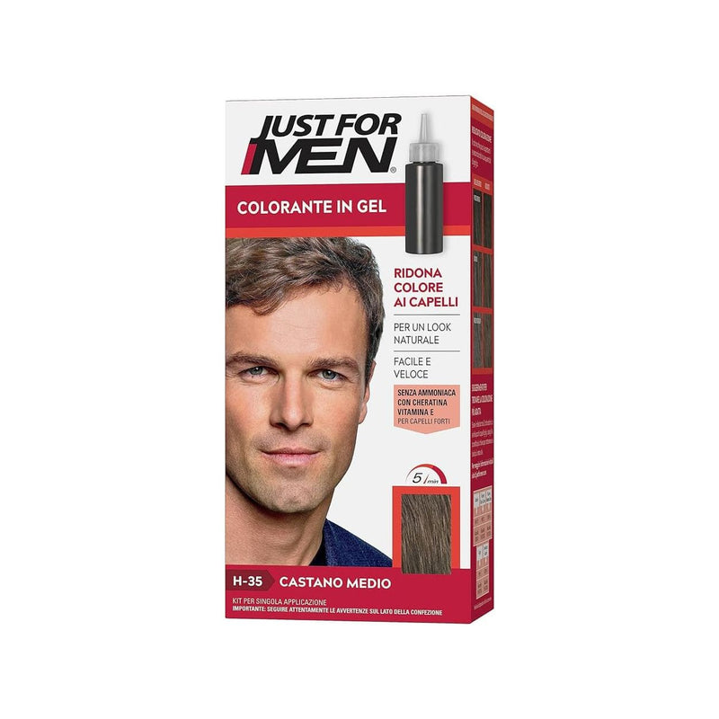 Just For Men Barvicí šampon na vlasy - Medium Brown/Středně hnědá H-35