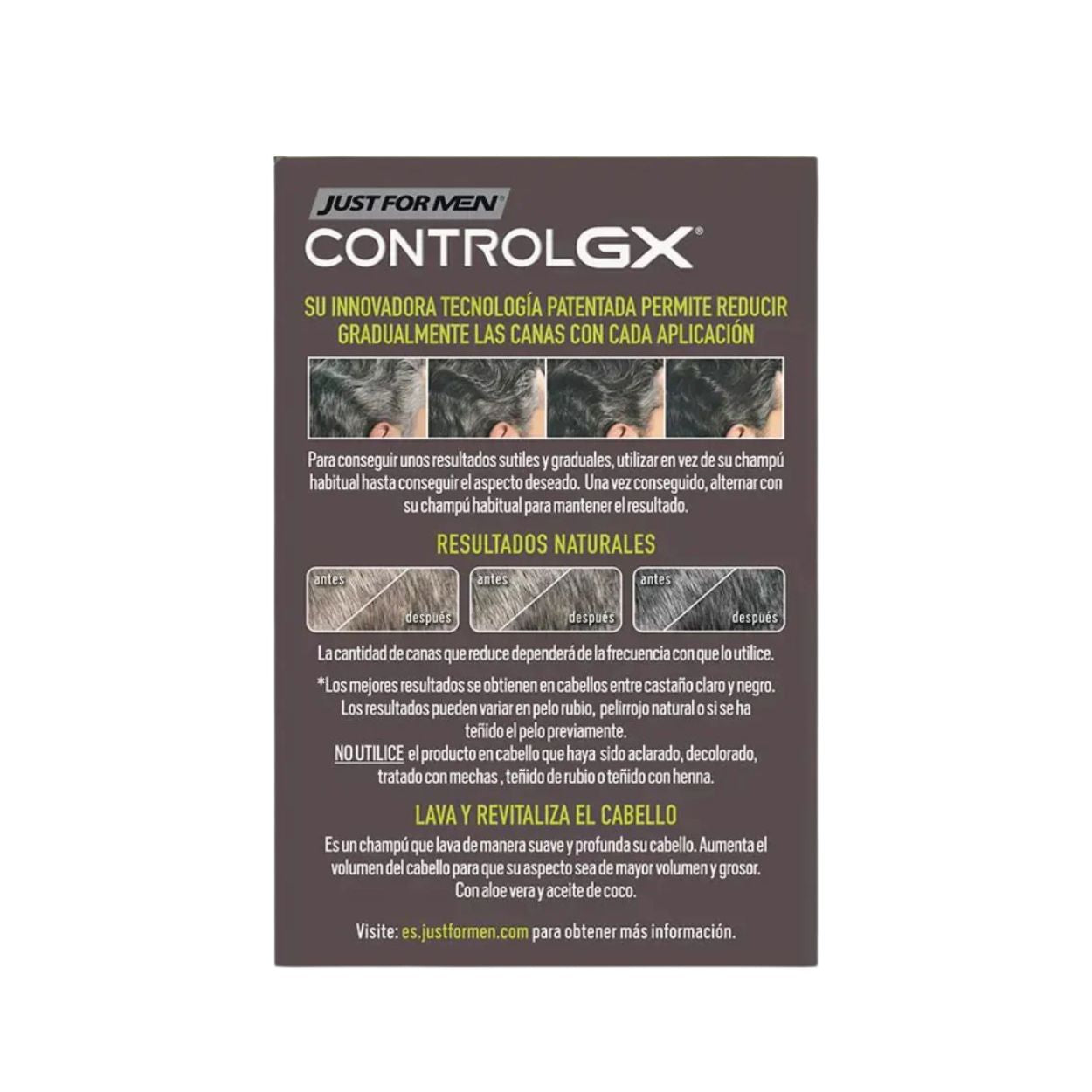 Just For Men Control GX Gray Reducing Shampoo – šampon pro redukci šedin 118 ml