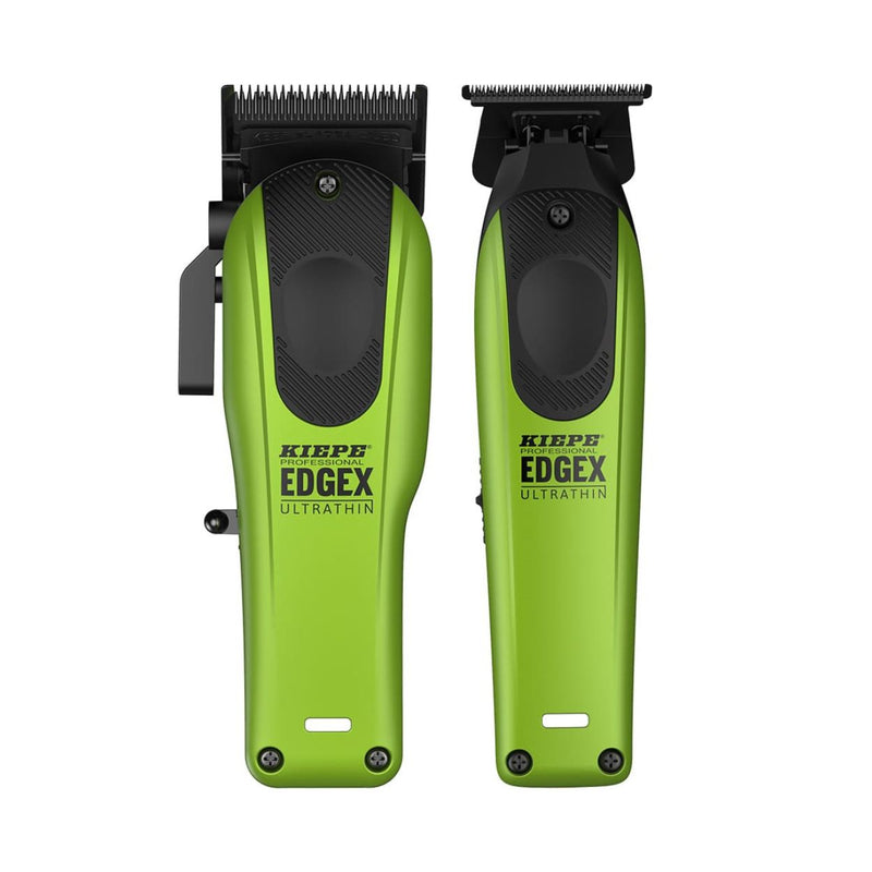 Kiepe EDGEX Ultrathin Combo Clipper + Trimmer Green sada profesionálních strojků