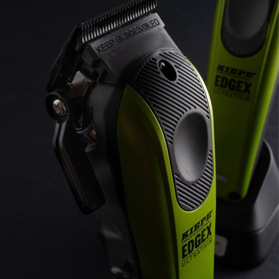 Kiepe EDGEX Ultrathin Combo Clipper + Trimmer Green sada profesionálních strojků