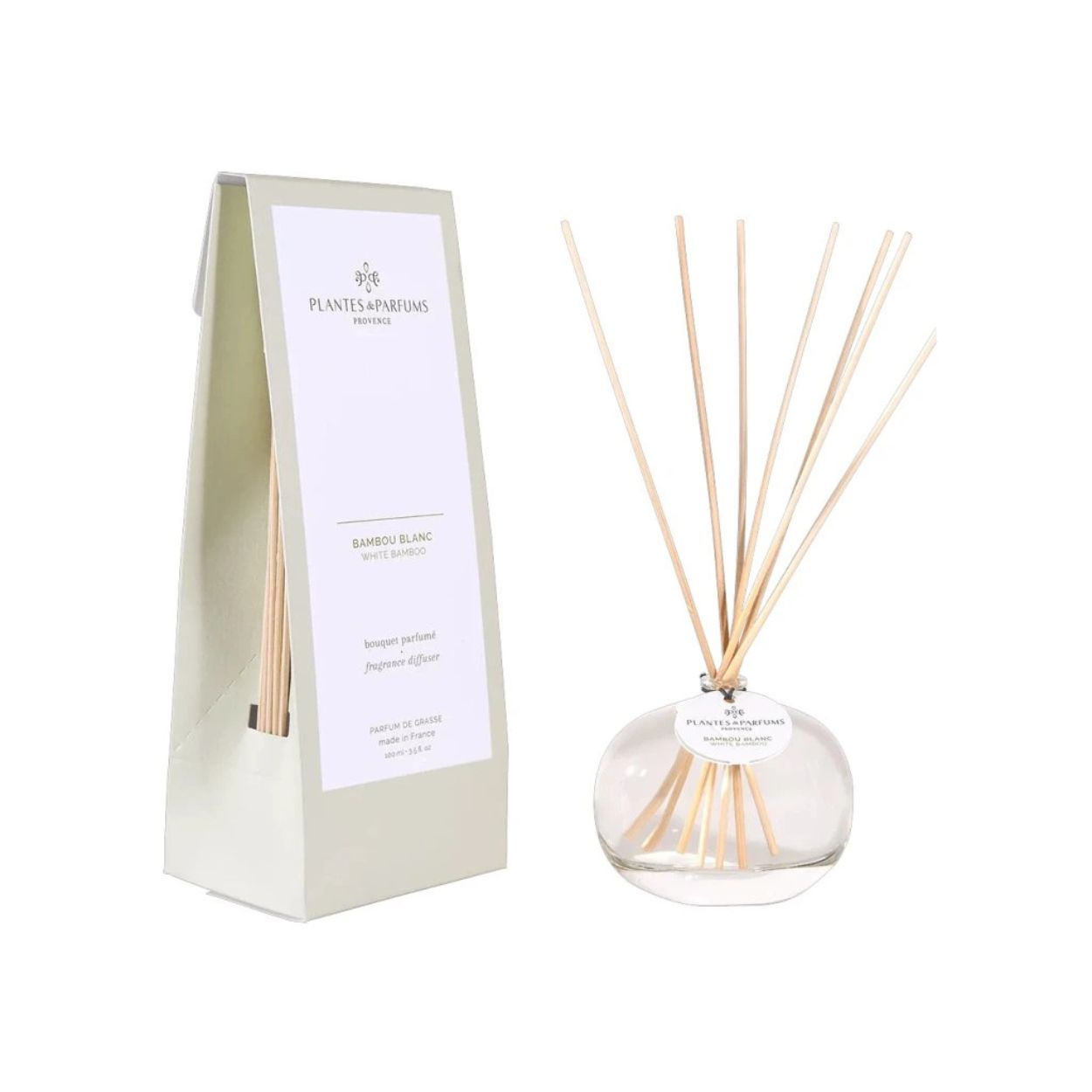 Plantes et Parfums de Provence Bambou Blanc aroma difuzér 100 ml