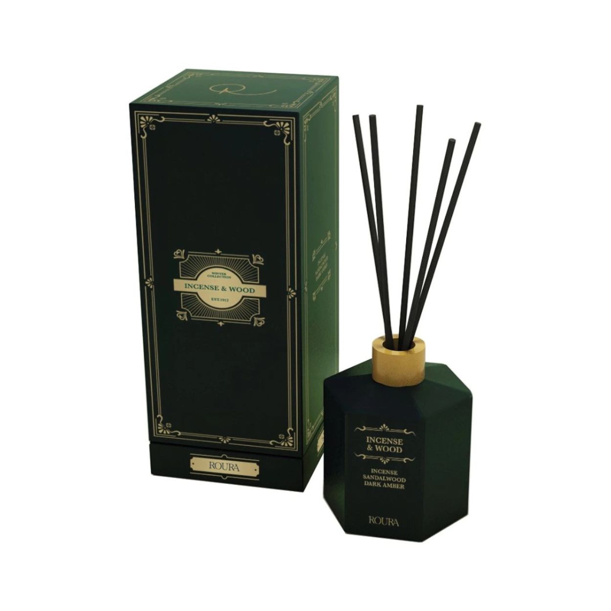 ROURA Incense & Wood aroma difuzér 100 ml
