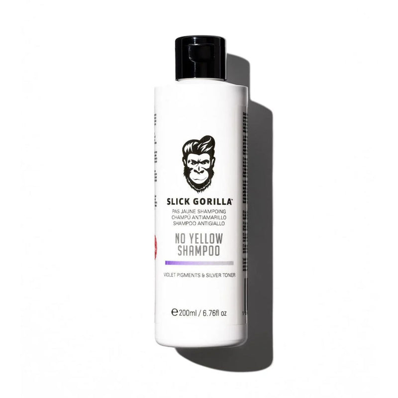 Slick Gorilla No Yellow šampon na světlé a stříbrné vlasy 200 ml