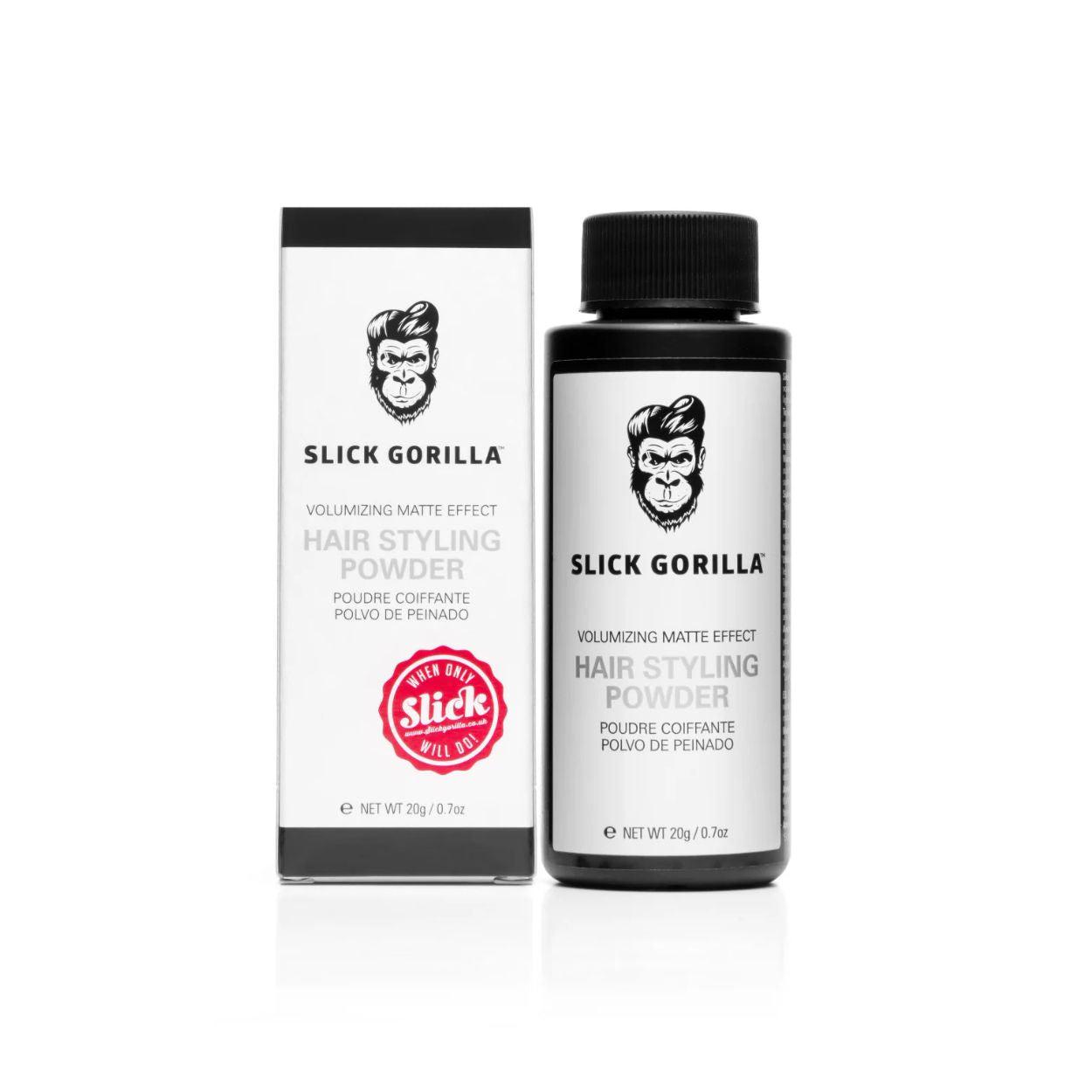 Slick Gorilla stylingový pudr na vlasy 20 g