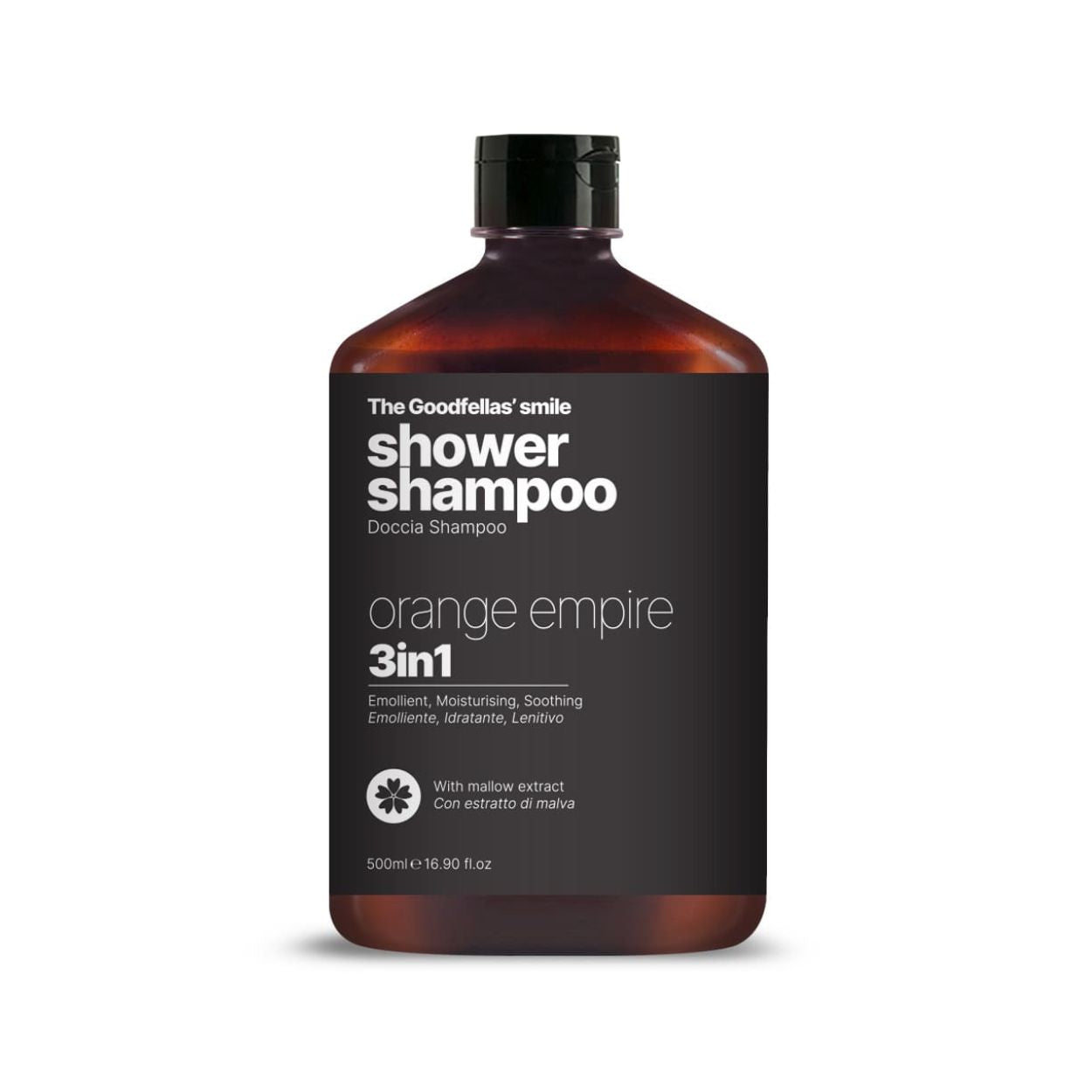 The Goodfellas’ Smile Shower Shampoo Orange Empire sprchový šampon pro muže 500 ml