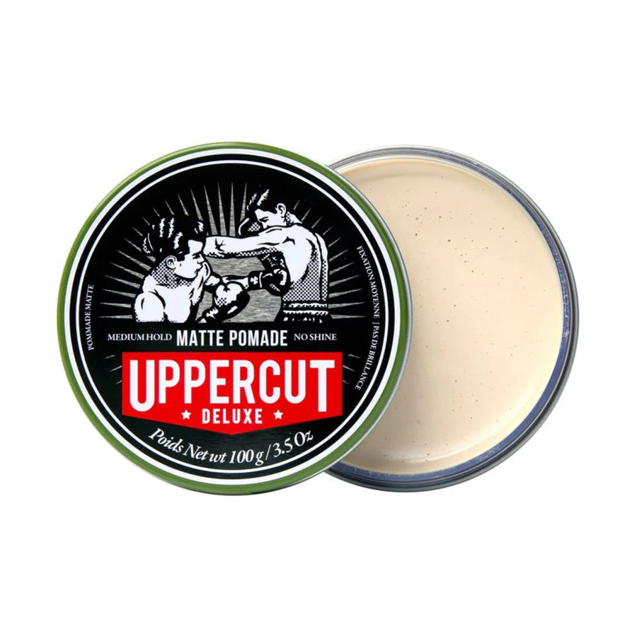 Uppercut Deluxe matná pomáda 100 g – australská barber tradice s krémovou texturou – obrázek 2