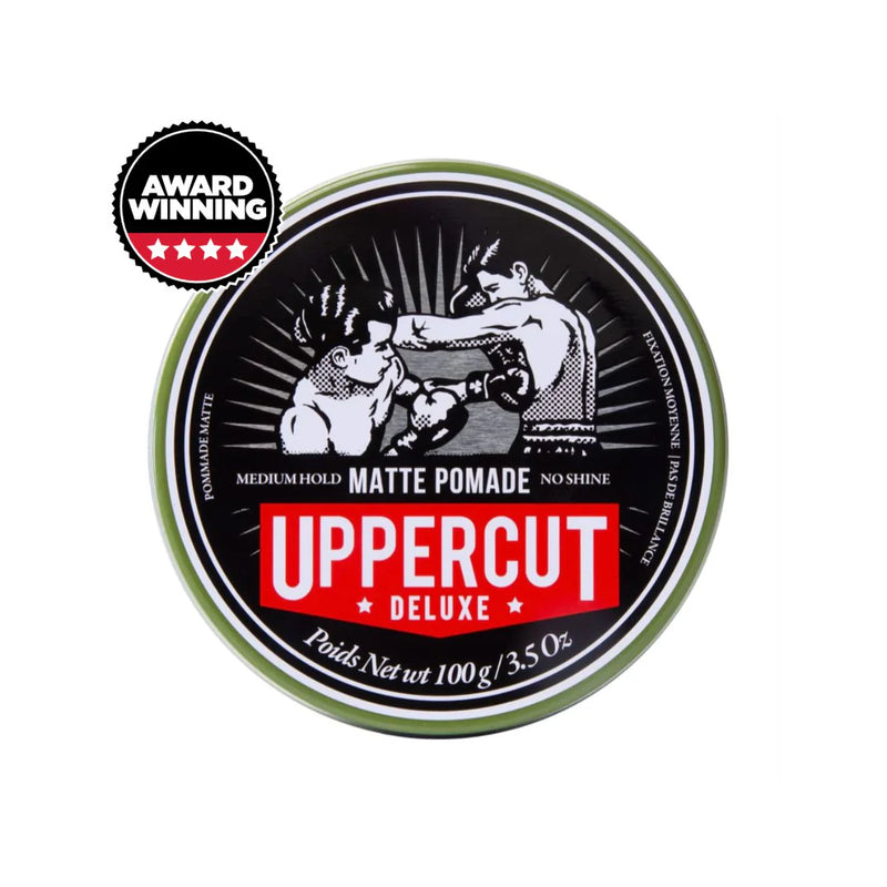 Uppercut Deluxe matná pomáda 100 g – australská barber tradice s krémovou texturou