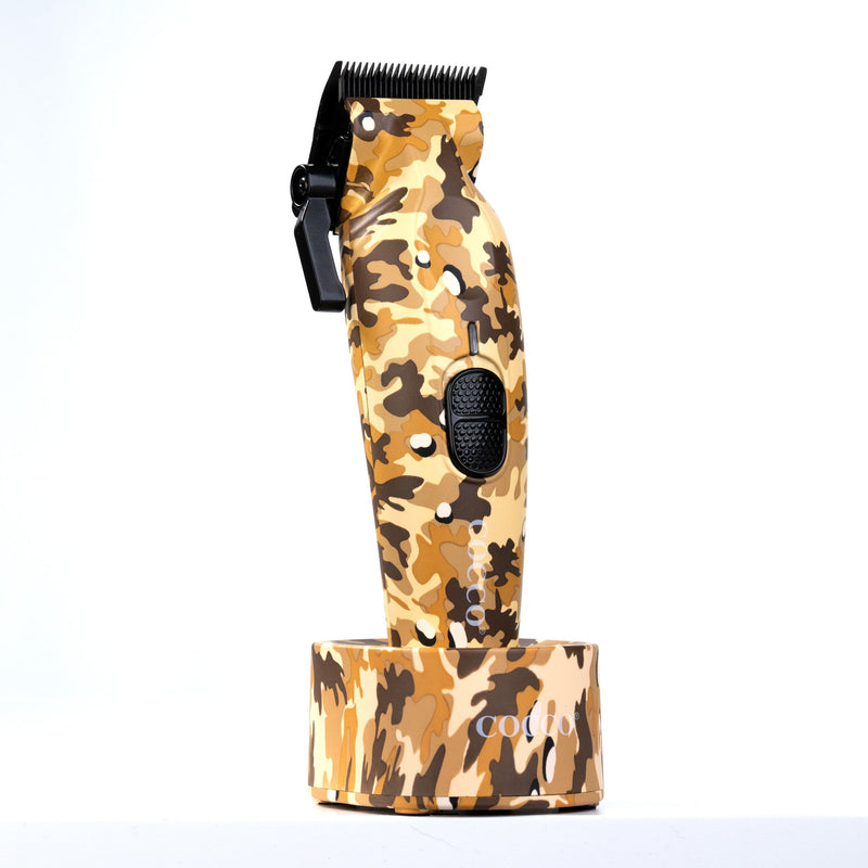 Cocco Hyper Veloce Pro Army Camo profesionální strojek na vlasy
