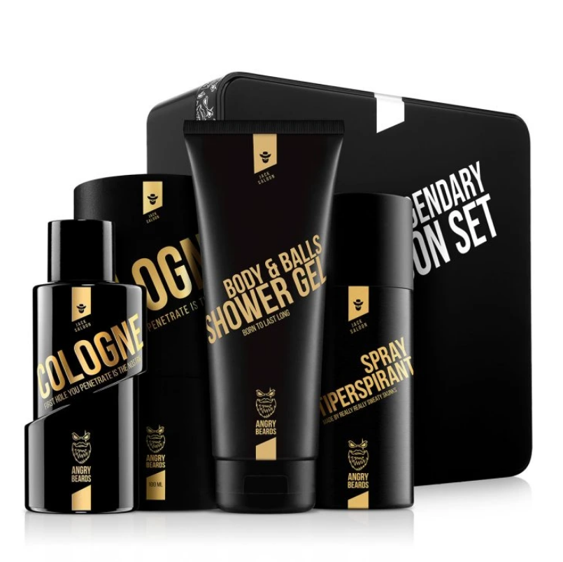 Angry Beards Legendary Jack Saloon kosmetická sada