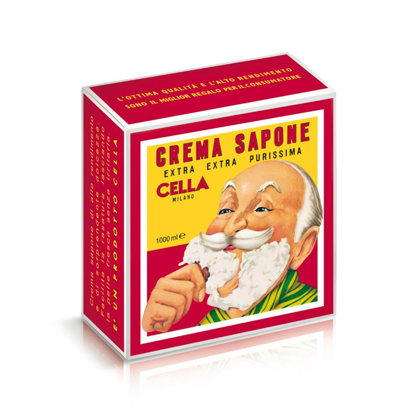 Cella Milano krémové mýdlo na holení 1000 ml