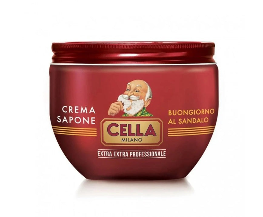 Cella Milano Professional Buongiorno al Sandalo krém na holení 300 ml
