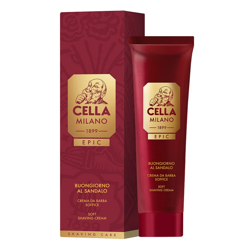 Cella Milano Epic Buongiorno al Sandalo krém na holení 100 ml - fotografie 1