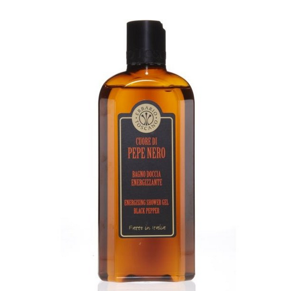 Erbario Toscano Černý pepř sprchový gel 250 ml