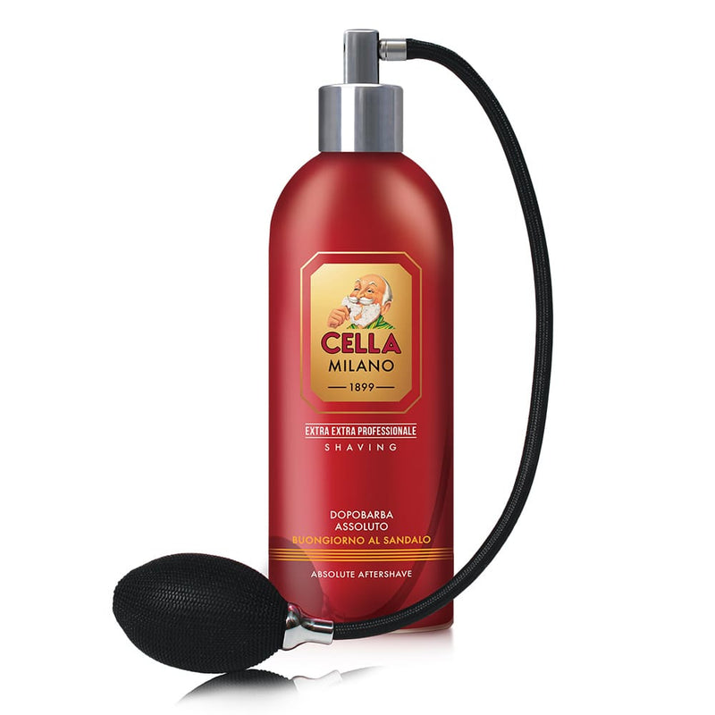 Cella Milano Professional Buongiorno al Sandalo voda po holení 500 ml s kovovým rozprašovačem - fotografie 1
