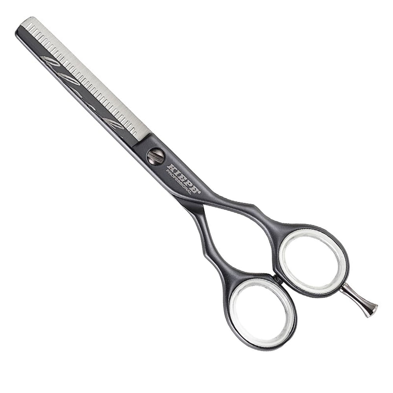 Kiepe Professional Luxury Black Half Blade efilační nůžky 5,5″ - fotografie 1