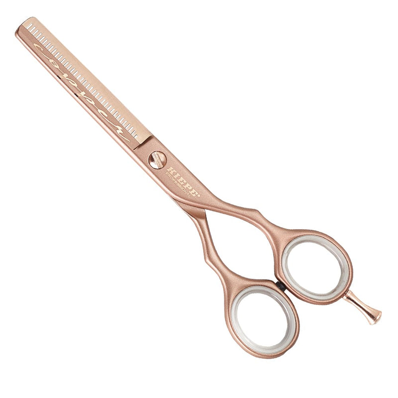 Kiepe Professional Luxury Copper Half Blade efilační nůžky 5,5″ - fotografie 1