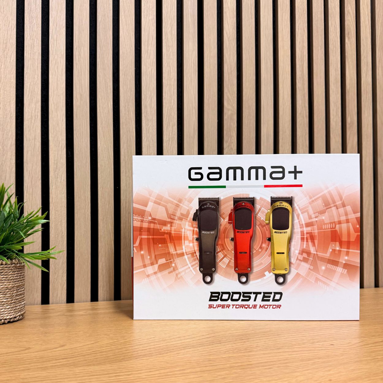 GAMMA+ BOOSTED Clipper profesionální strojek na vlasy