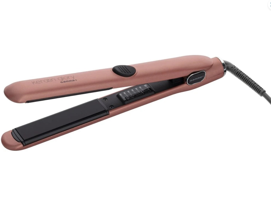 Gamma Piu Keratin Glory Gold Rose žehlička na vlasy