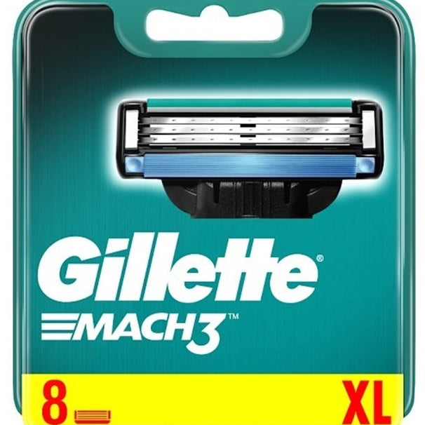 Gillette Mach3 náhradní hlavice 8 ks