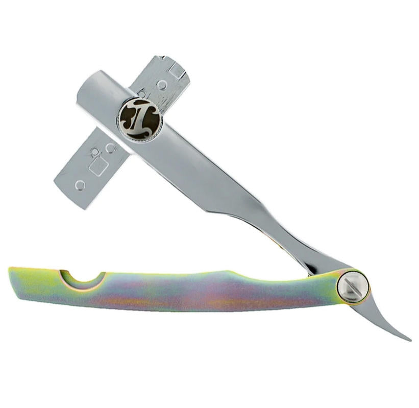 Irving Barber Chrome Yellow Zinc shavetta