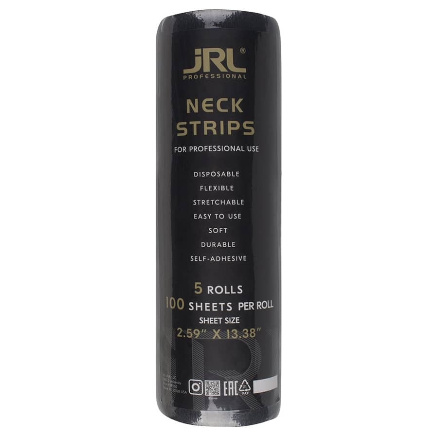 JRL Black krepový papír na krk 500 ks