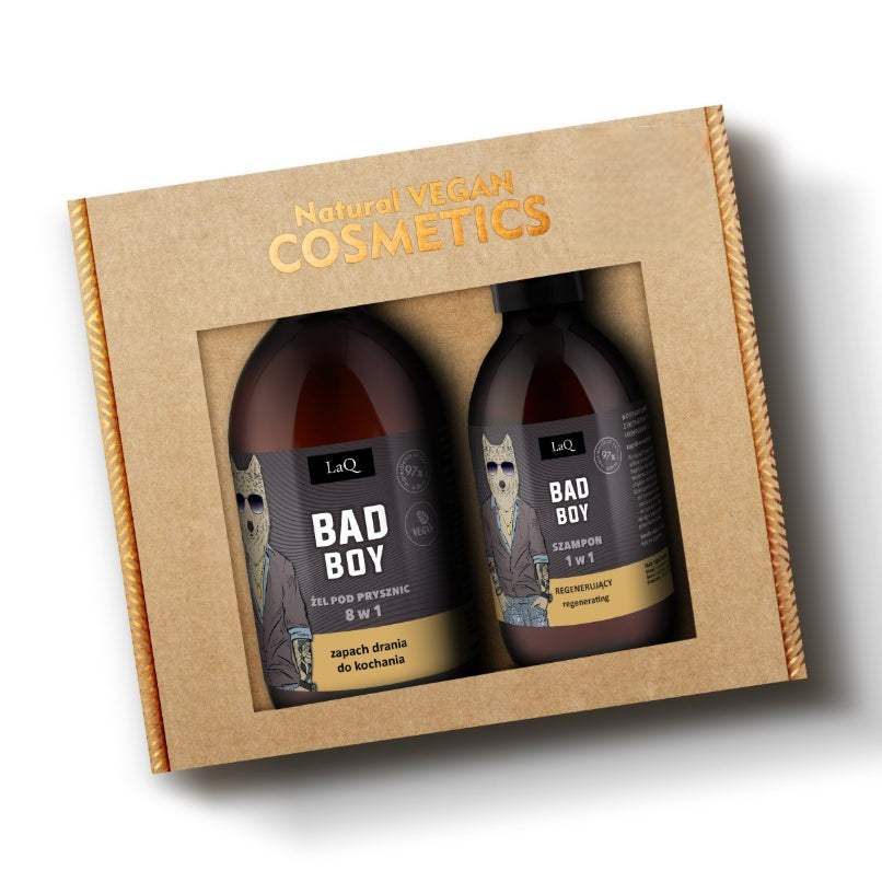 LaQ Bad Boy dárková sada na tělo a vlasy