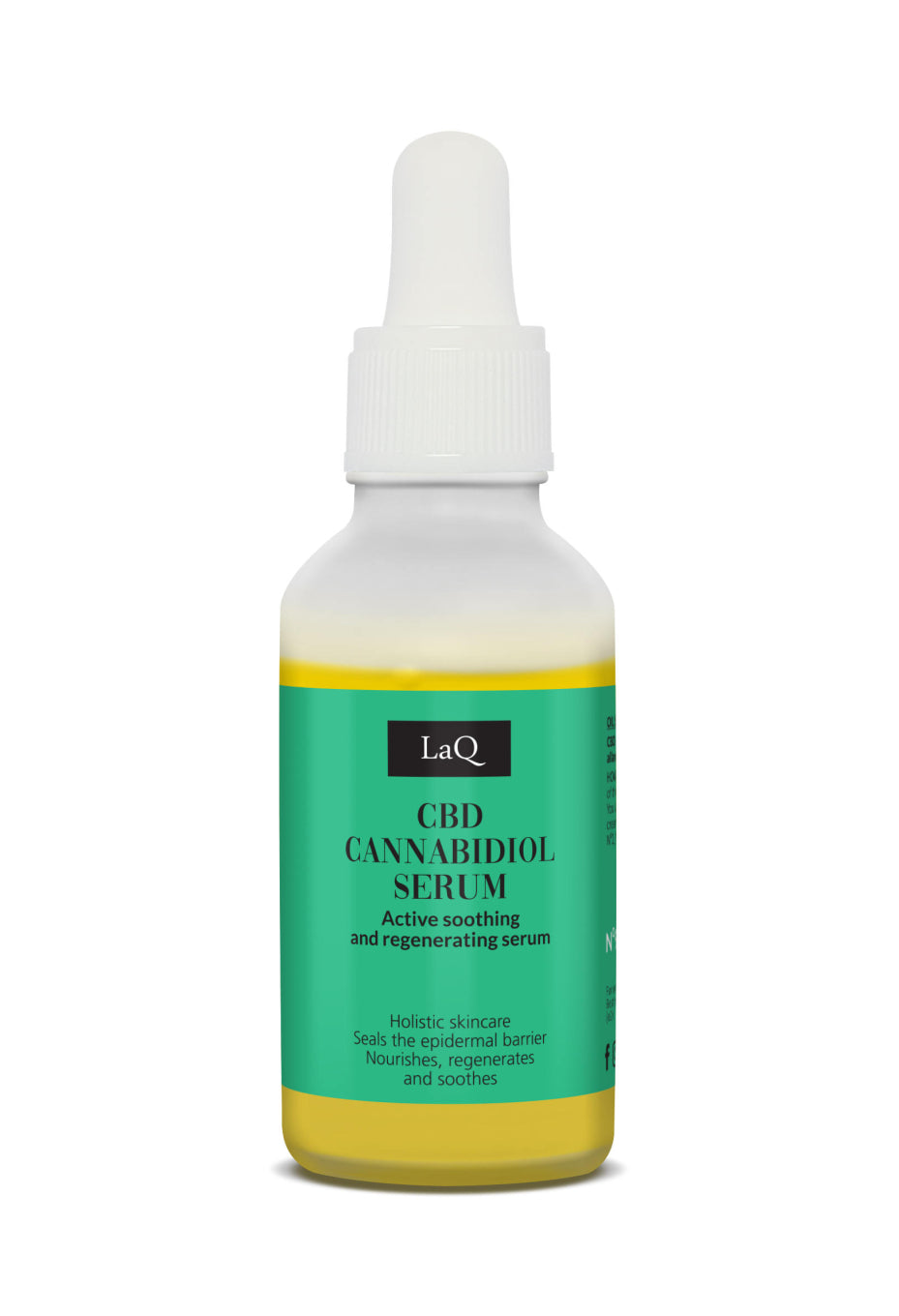 LaQ CBD Cannabidiol regenerační sérum 30 ml