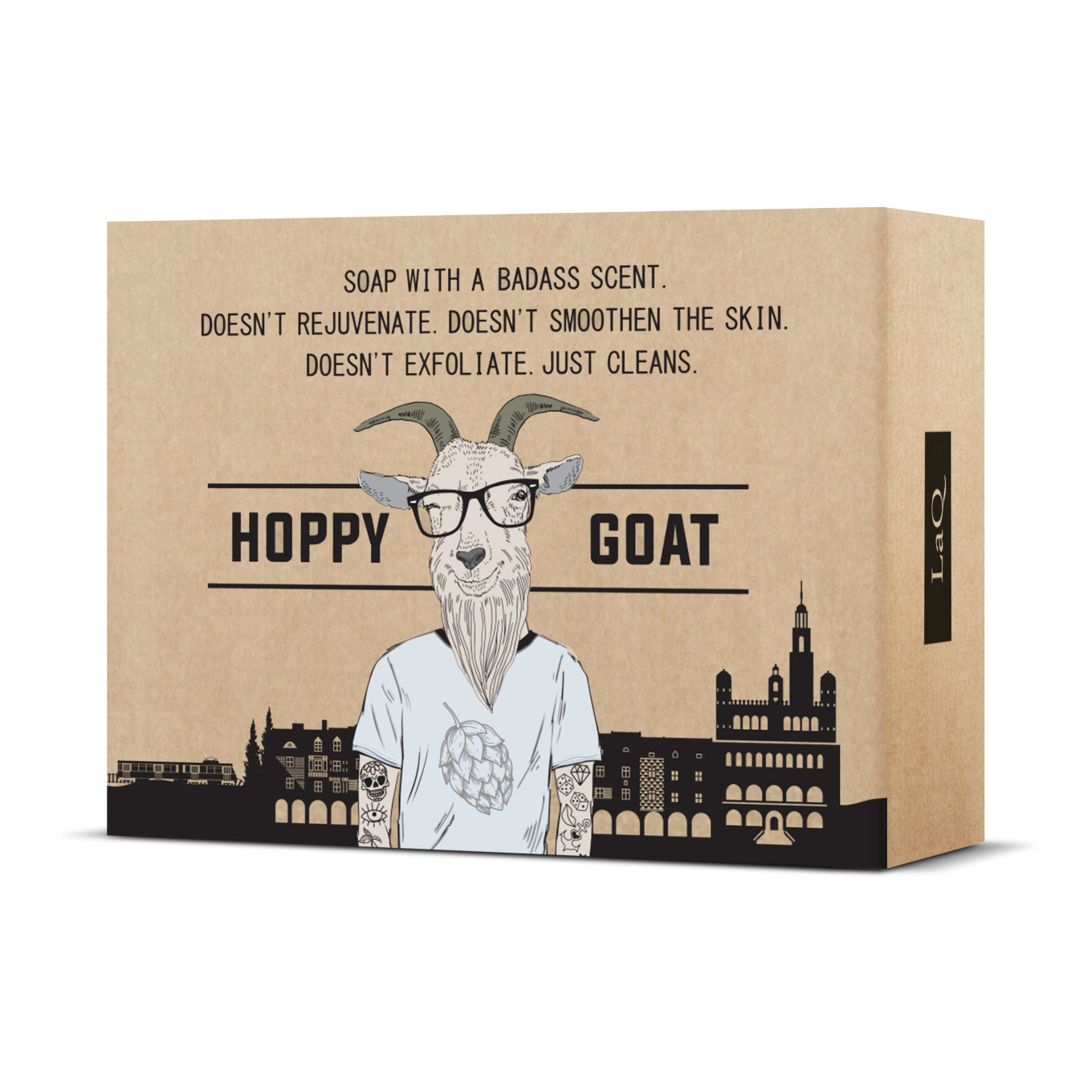 LaQ Hoppy Goat tělové mýdlo 85 g