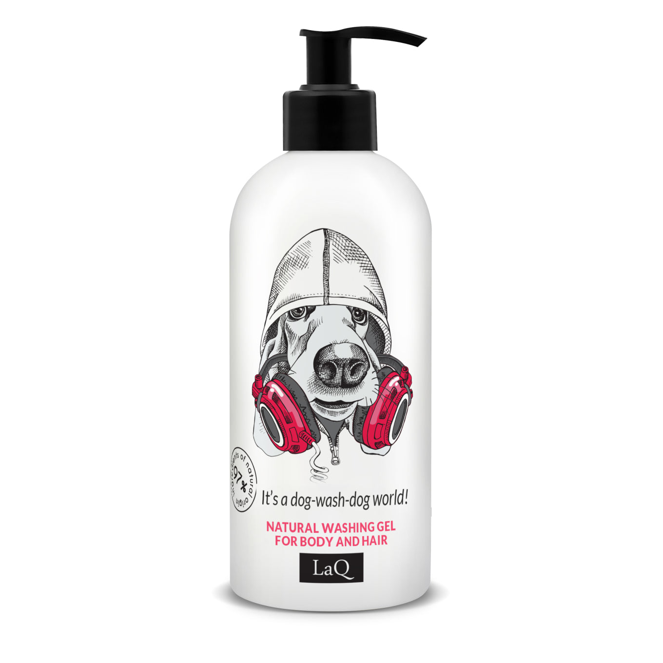 LaQ Music Dog sprchový gel 300 ml