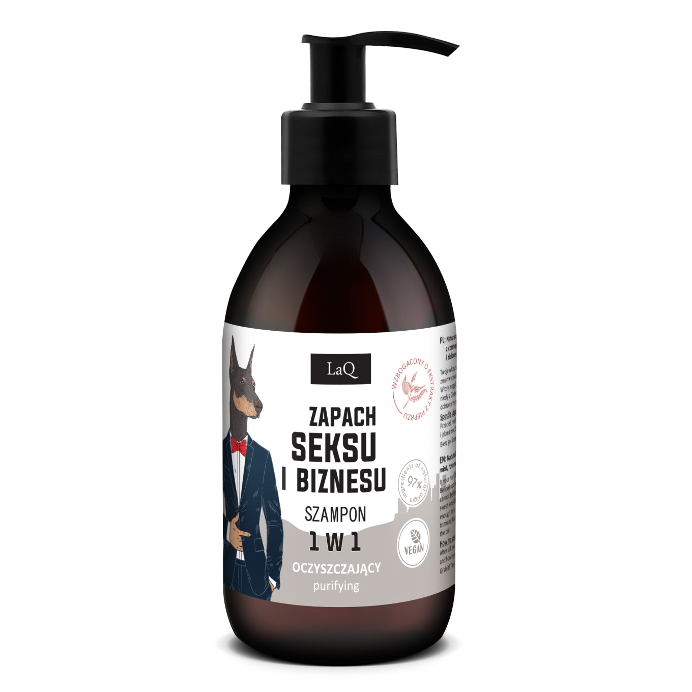 LaQ Sex & Business šampon na vlasy 300 ml