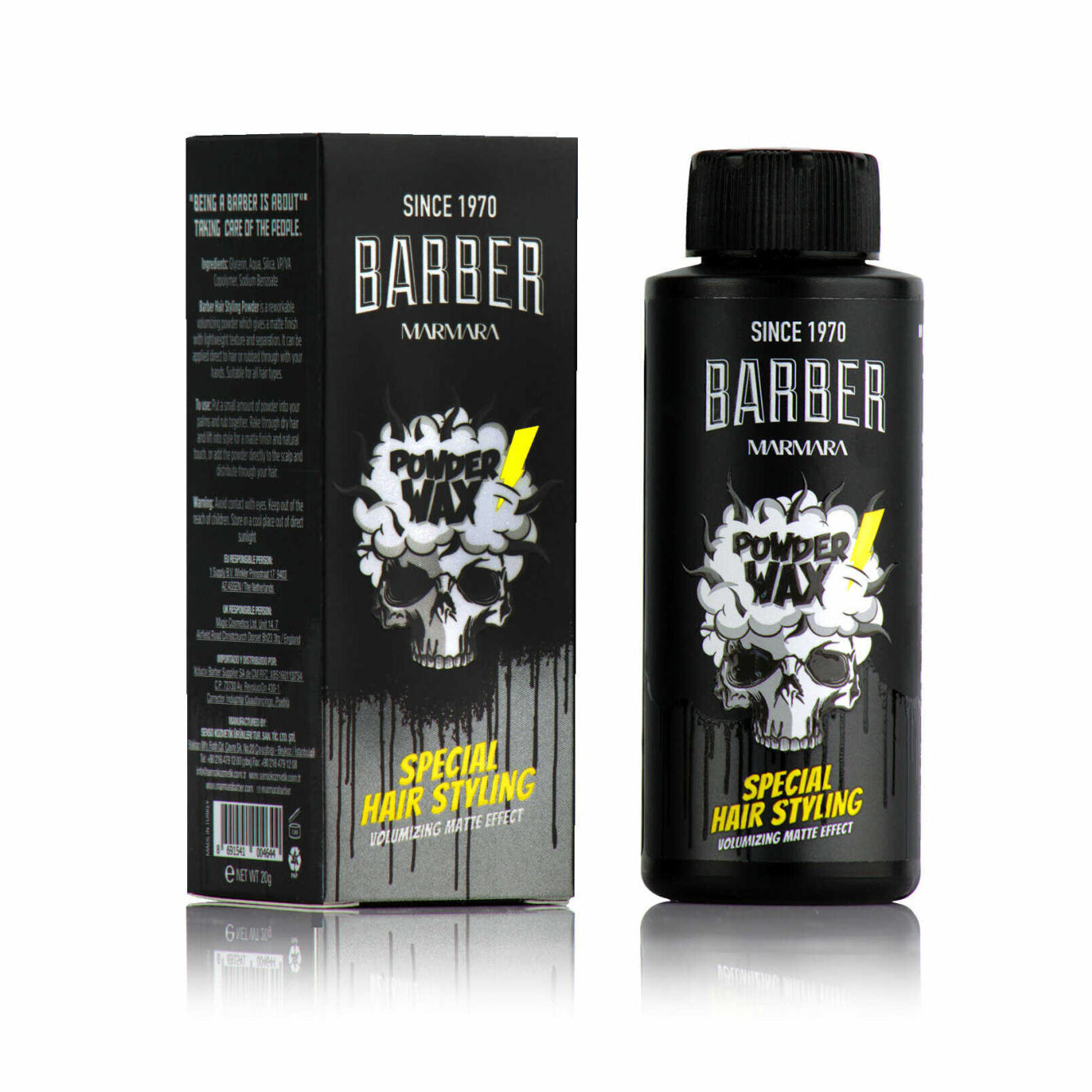 Marmara Barber stylingový pudr na vlasy 20 g