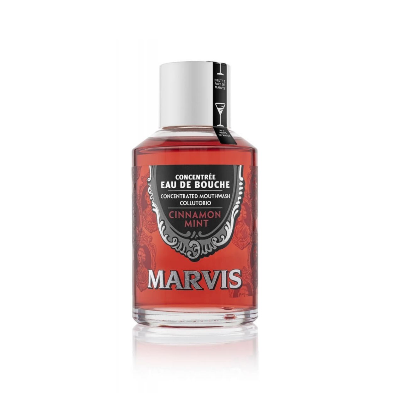 Marvis Cinnamon Mint ústní voda 120 ml