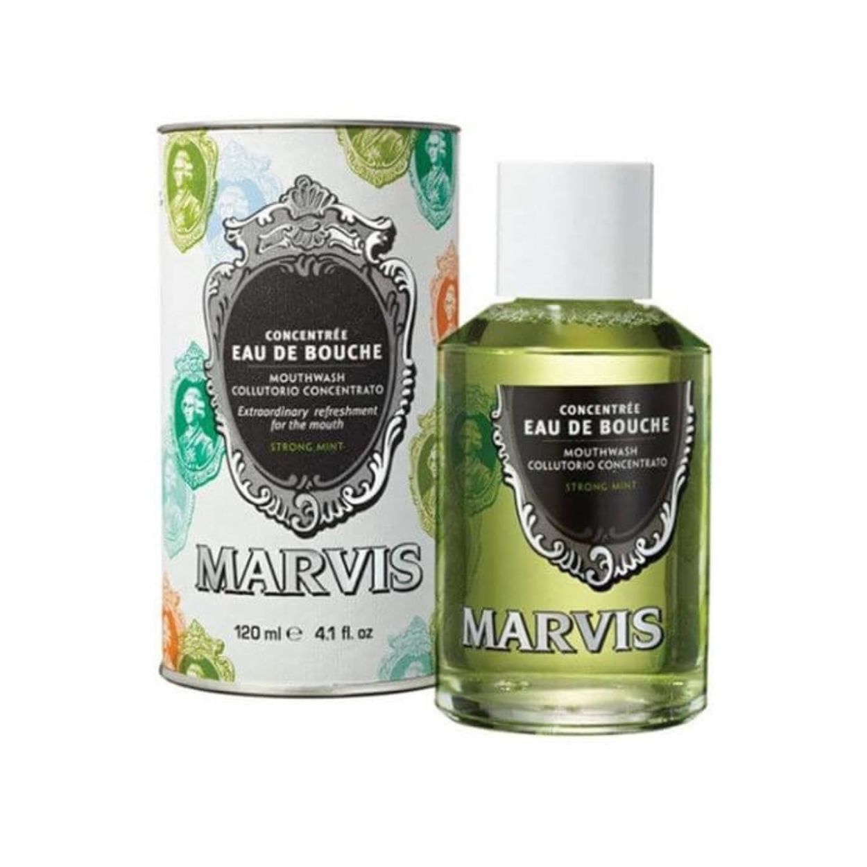 Marvis Strong Mint ústní voda 120 ml