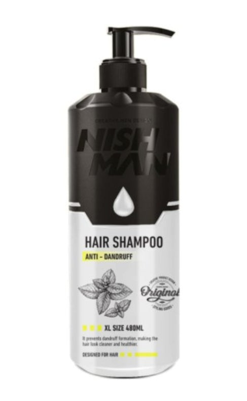 Nishman Anti-Dandruff šampon proti lupům 480 ml
