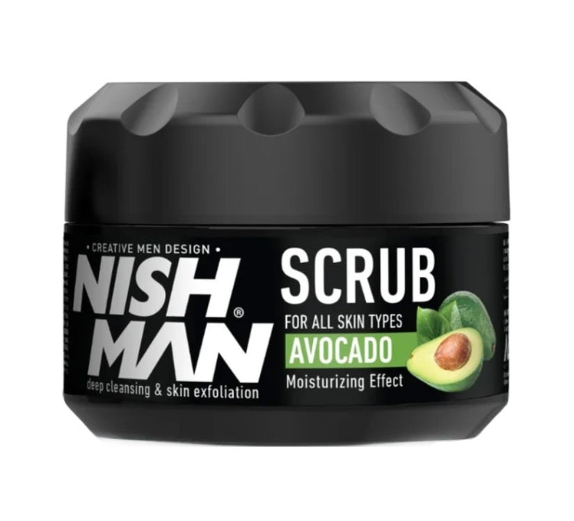 Nishman Avocado Scrub peeling na obličej 300 ml