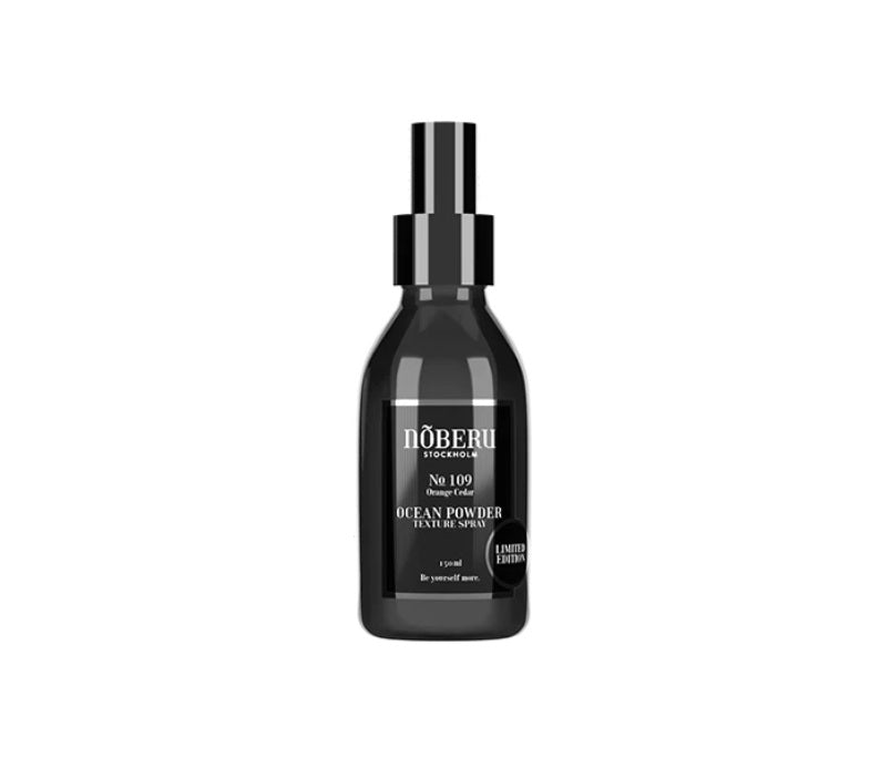 Noberu Stockholm Ocean Powder Orange Cedar LE texturizační sprej 50 ml — hybrid sea salt a stylingového pudru