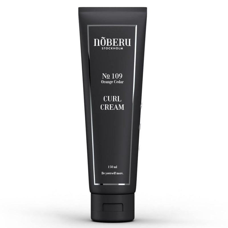 Noberu Stockholm Orange Cedar Curl krém na kudrnaté vlasy 150 ml — švédský styling s vůní pomeranče a cedrového dřeva