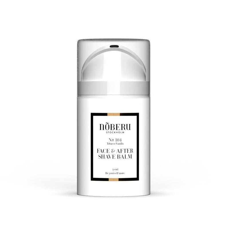 Noberu Stockholm Tobacco Vanilla balzám po holení 50 ml — skandinávská péče s podpisovou vůní tabáku a vanilky
