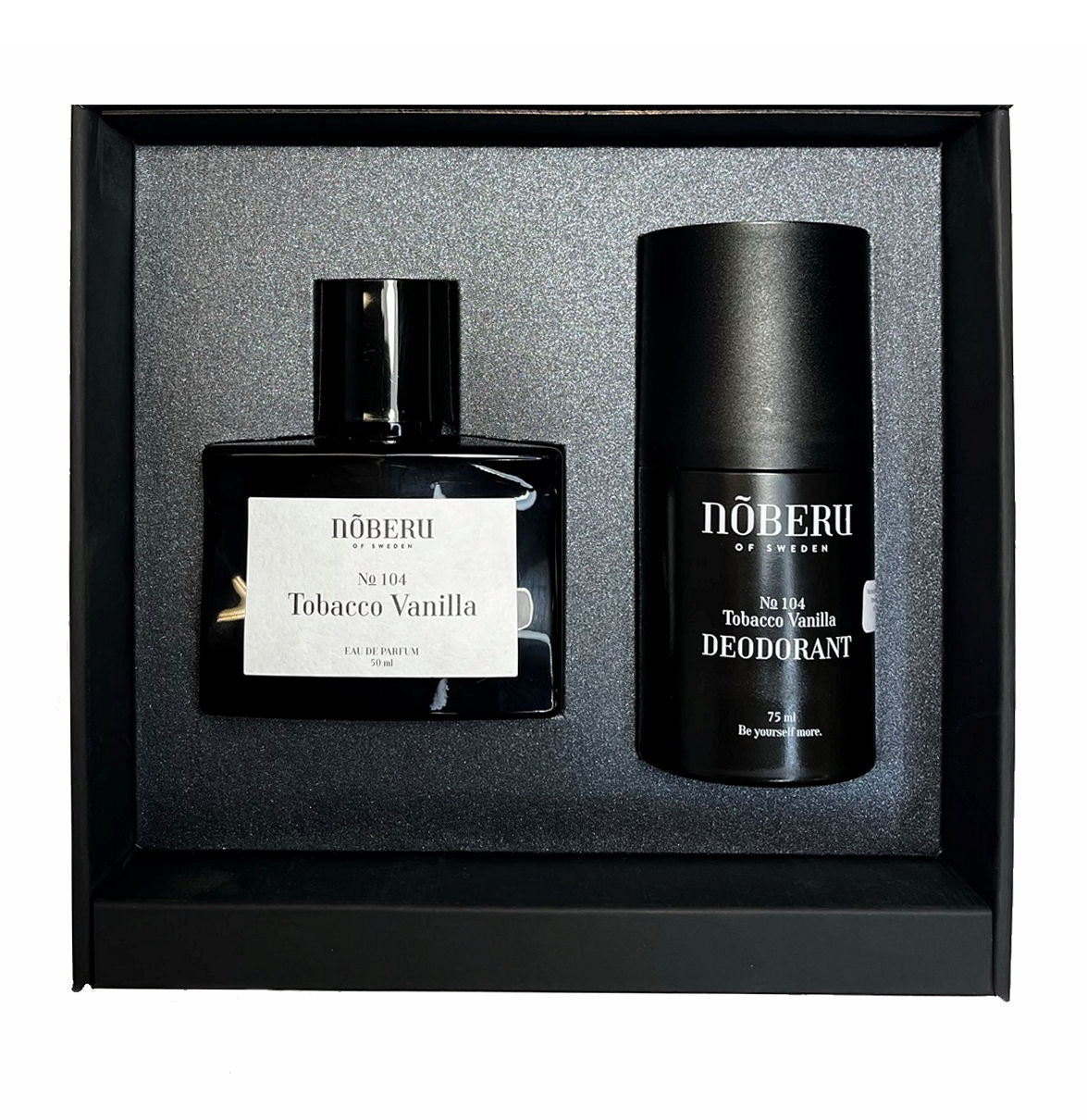 Noberu Tobacco Vanilla sada parfému a deodorantu