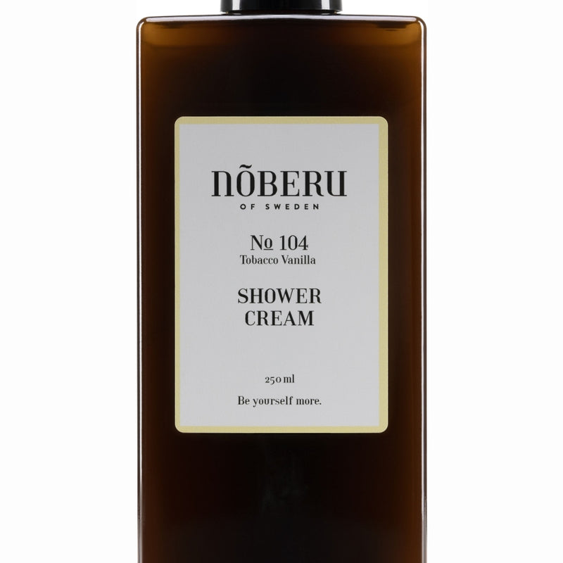 Nõberu Stockholm Tobacco Vanilla sprchový krém 250 ml — švédská pánská kosmetika s vůní tabáku a vanilky