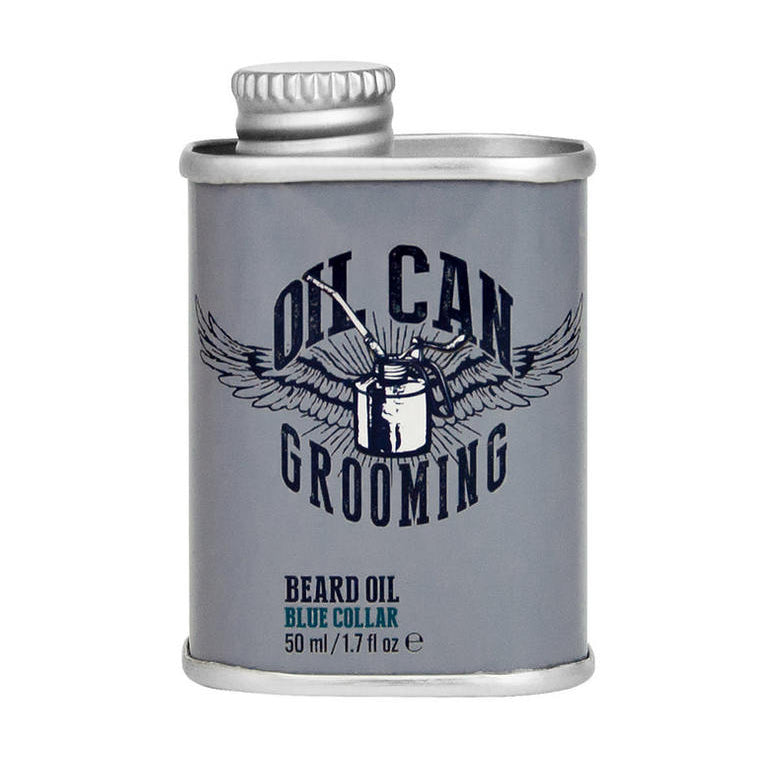 Oil Can Grooming Blue Collar olej na vousy 50 ml