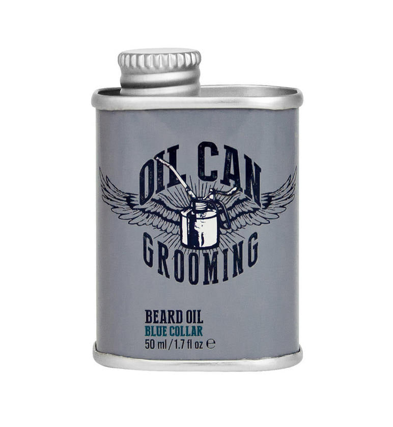 Oil Can Grooming Blue Collar olej na vousy 50 ml