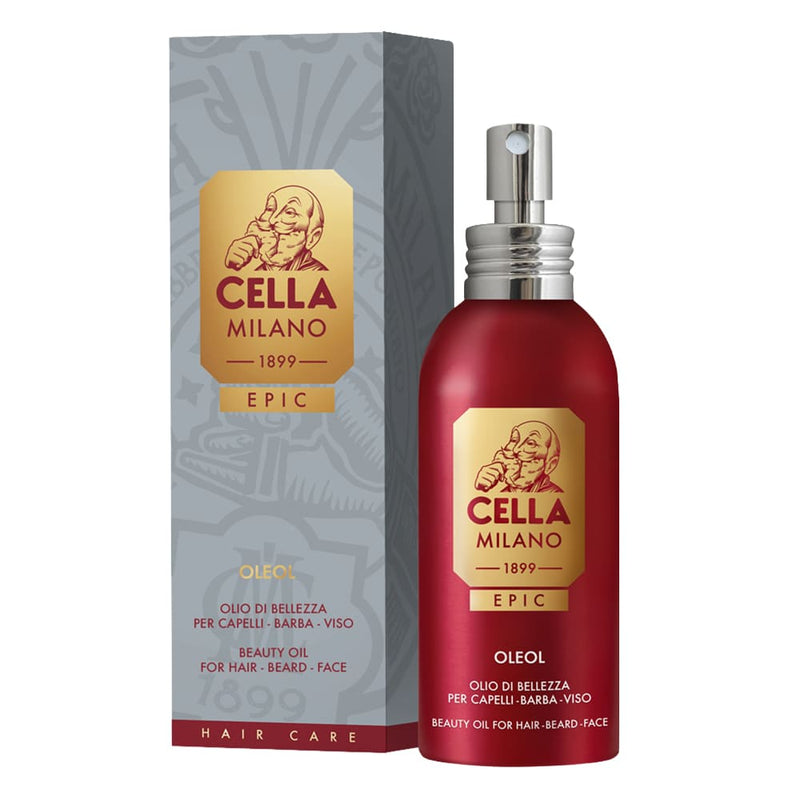 Cella Milano Epic Hair Beard Face multifunkční olej na vlasy, vousy a obličej 50 ml - fotografie 1
