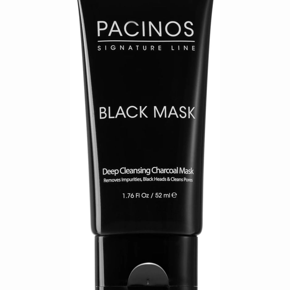 Pacinos Charcoal Black Mask pleťová maska 52 ml