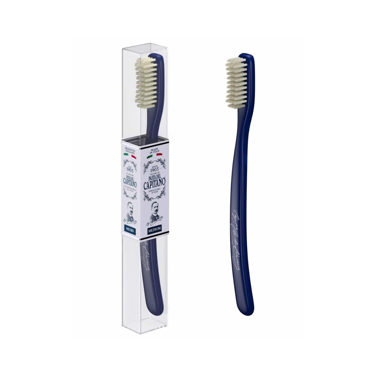 Pasta del Capitano Medium Blue zubní kartáček