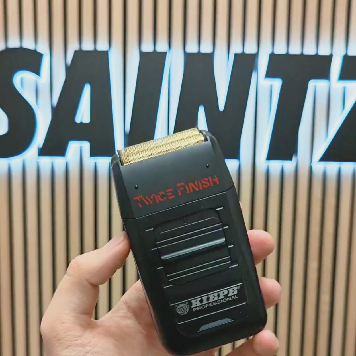 Kiepe Twice Finish Shaver planžetový holicí strojek
