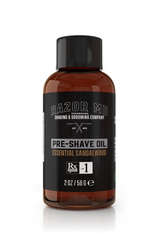 Razor MD Essential Sandalwood olej před holením 56 g